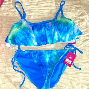 Nwt blue bikini set